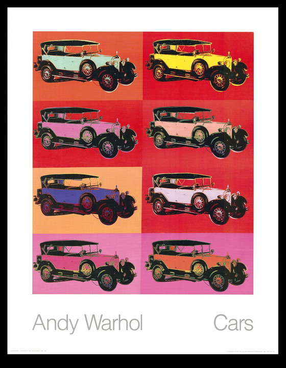 Image 1 of Warhol, Andy - Mercedes Typ 400 Tourenwagen - Kunstdruck