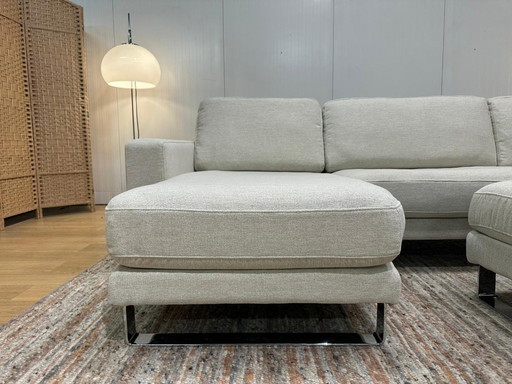 Rolf Benz Ego Corner Sofa + Stool