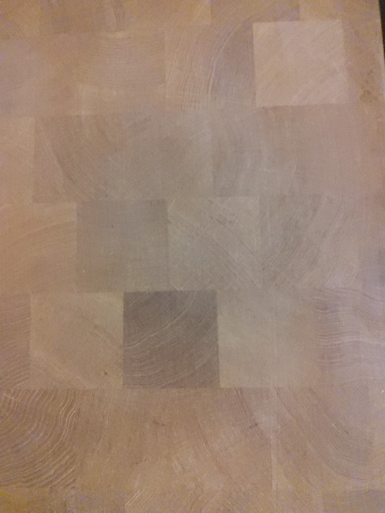 Image 1 of Mesa de roble de madera de veta final