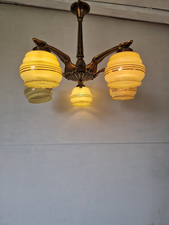 Image 1 of Art Deco Kroonluchter