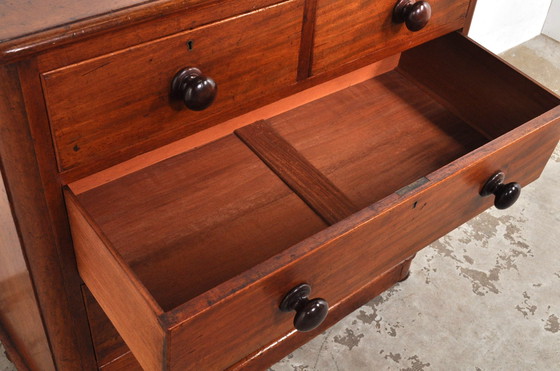 Image 1 of Vintage English Dresser Mahogany, 1880