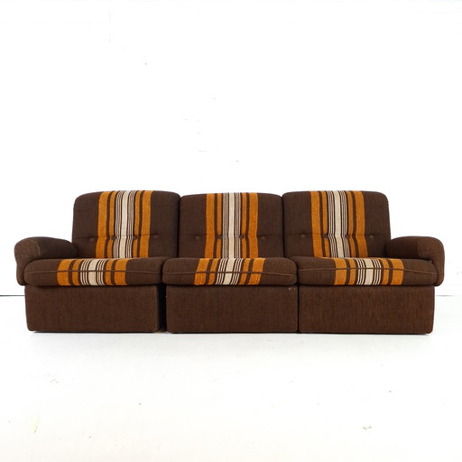 Vintage modular 3 seater sofa
