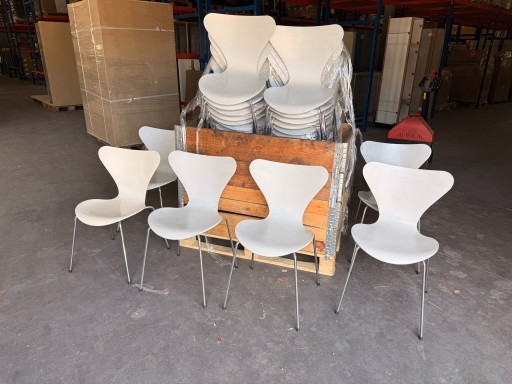 34x Chaise Butterfly de Fritz Hansen, par Arne Jacobsen