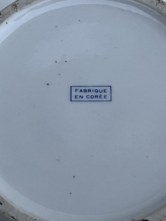 Vintage Porseleinen Sauspan - Made in Korea – corée, Decorative Objects, Porcelain (photo 5 of 5)