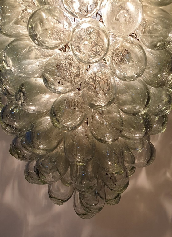 Image 1 of Vintage Murano druiven hanglamp