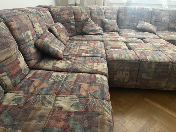 Image 1 of Hans Hopfer Kastell Modulsofa Wiener Werkstätten