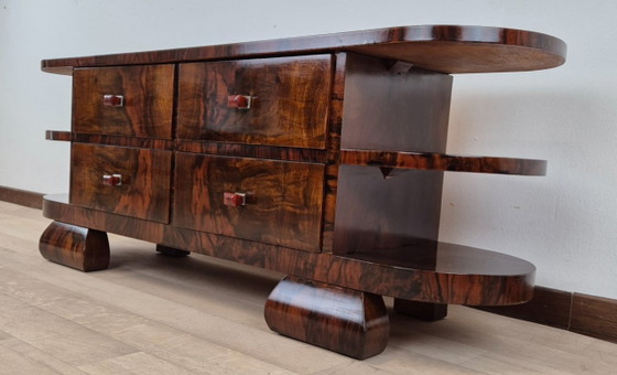 Toeletta veneziana Art Déco "Ali di Gabbiano" 1931 – Italian Manufacturing, Credenze, Wood (photo 2 of 25)