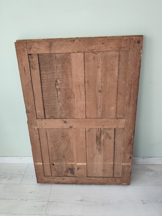 Image 1 of 19th-century mirror in wood and gilt stucco, 115 x 61.5 cm