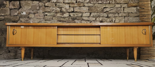 Lowboard Scandinavian sideboard 1970