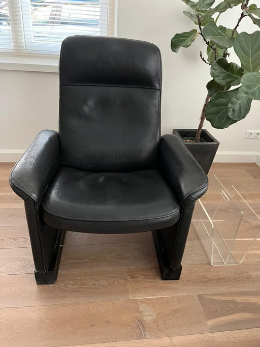 Zwart leren Relax  fauteuil leolux?