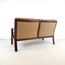 Divano vintage a 2 posti design danese
