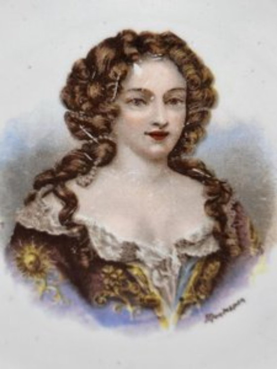 Image 1 of Saint Amand Rois Reines Favorites de France Earthenware Plates Set of 12