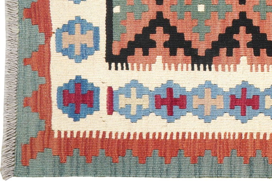 Image 1 of Kilim Gashgai tissé à la main 284 x 79 cm