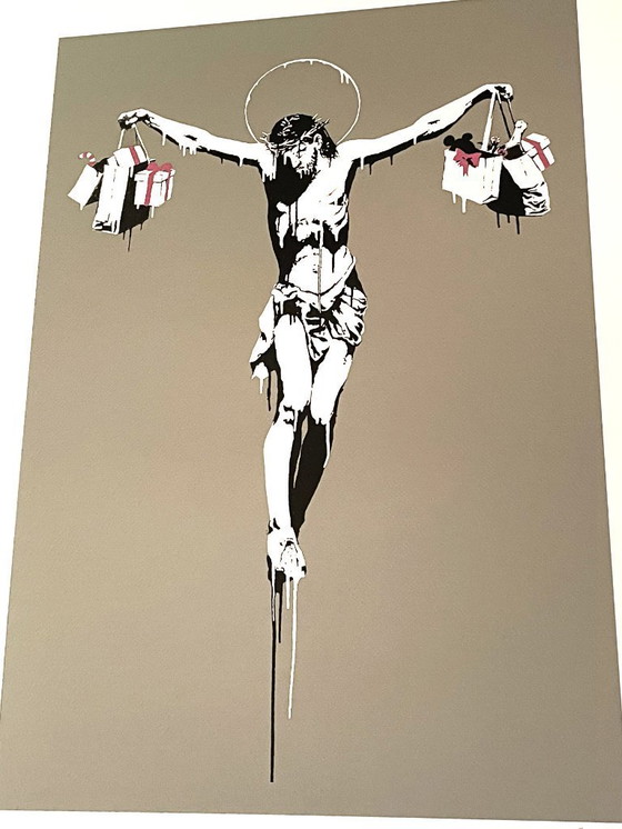 Image 1 of Banksy (1974) - On the Cross