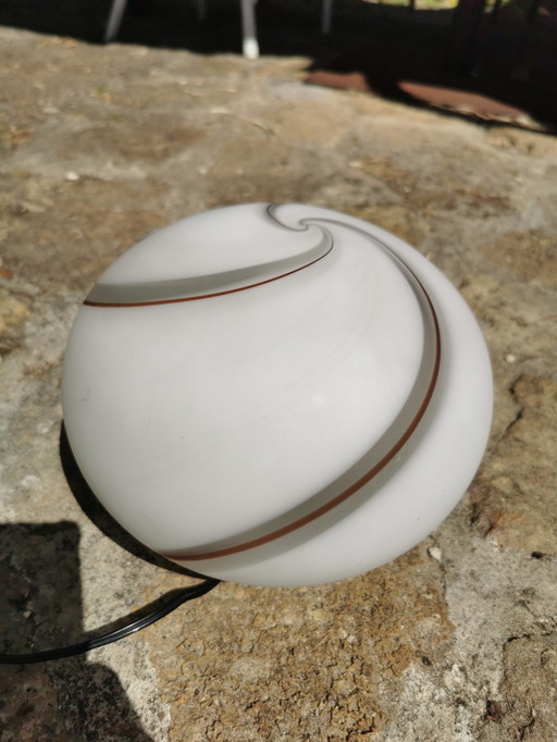 Murano Vintage lampe à poser Swirl