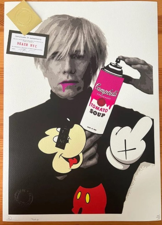 Image 1 of DEATH NYC - Andy Warhol contro Topolino