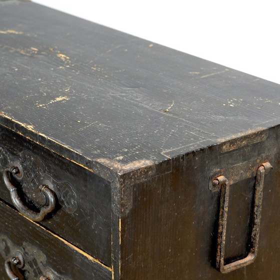 Japanische Tansu Kommoden, circa 1870 – Iron, Wood (photo 6 of 13)