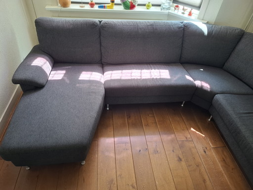 Hoekbank Bolsward, Kleur Antraciet Grijs