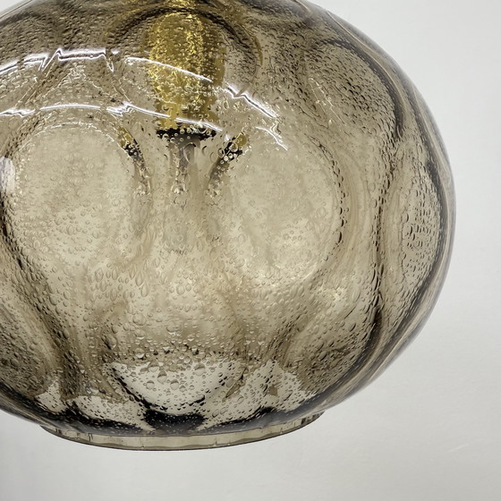 Image 1 of Limburg Glashütte glass hanging lamp , 1970s