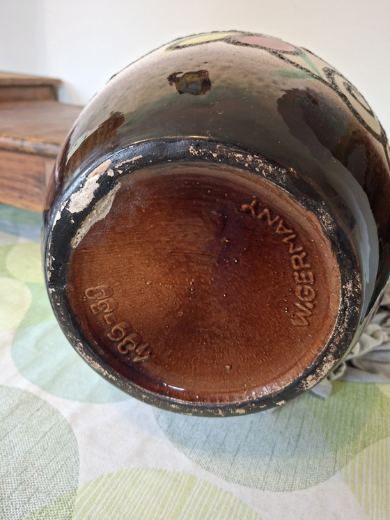 Image 1 of Flower Power large Bay West Germany vase