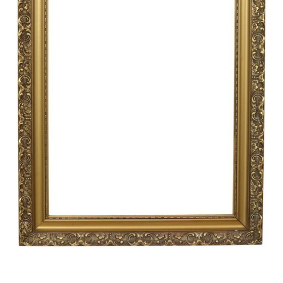 Image 1 of Marco clásico de madera antigua de estilo rococó