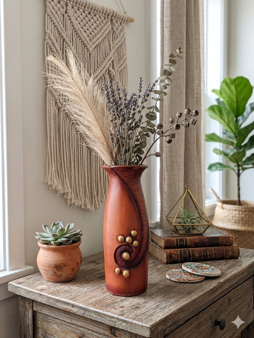 Grande vaso della serie Xenia di Carstens Tonnieshof, designer Gerda Heuckeroth, Germania.