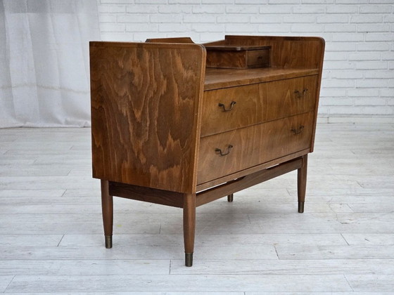 Image 1 of Cassettiera danese, anni '70, legno di faggio.