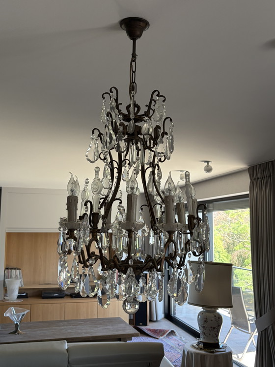 Kronleuchter Flament – Dekorative Objekte, Aluminium, Glass (photo 5 of 5)