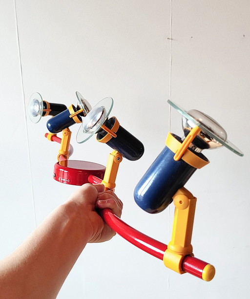 Lampada da soffitto in stile Memphis