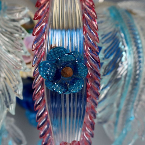 Image 1 of Coppia Appliques Vetro Soffiato Colorato Murano