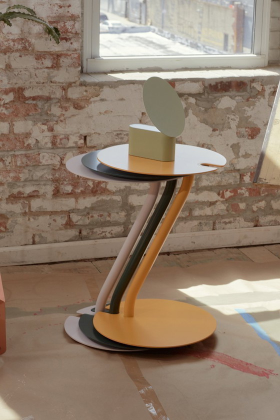 Image 1 of Good Thing Lily Table Side Table Yellow. New.