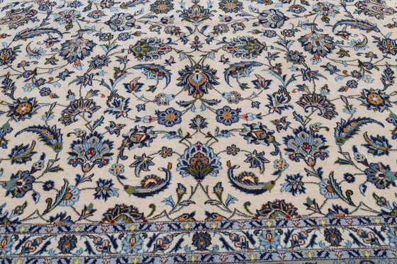 Image 1 of Tappeto persiano Kashan firmato 4,28 x 3,08 Tappeto orientale pregiato n. 1152