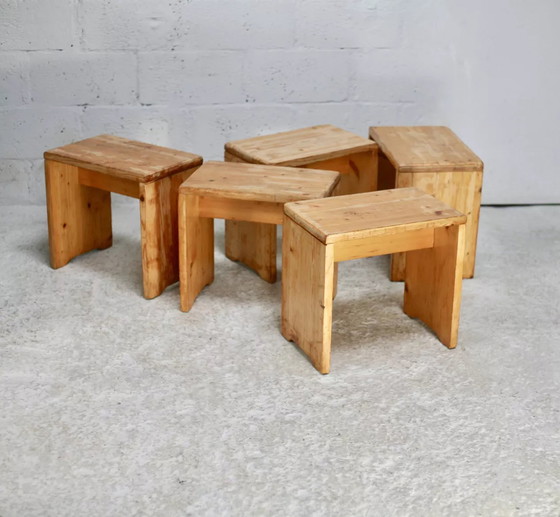 Image 1 of 5x Charlotte Perriands selectie voor Les Arcs