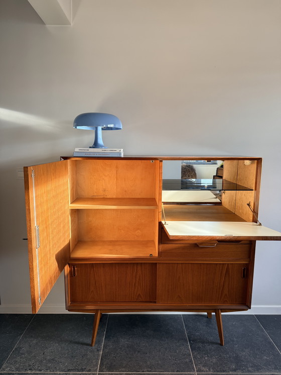 Image 1 of Mid-century teak dressoir jaren 60