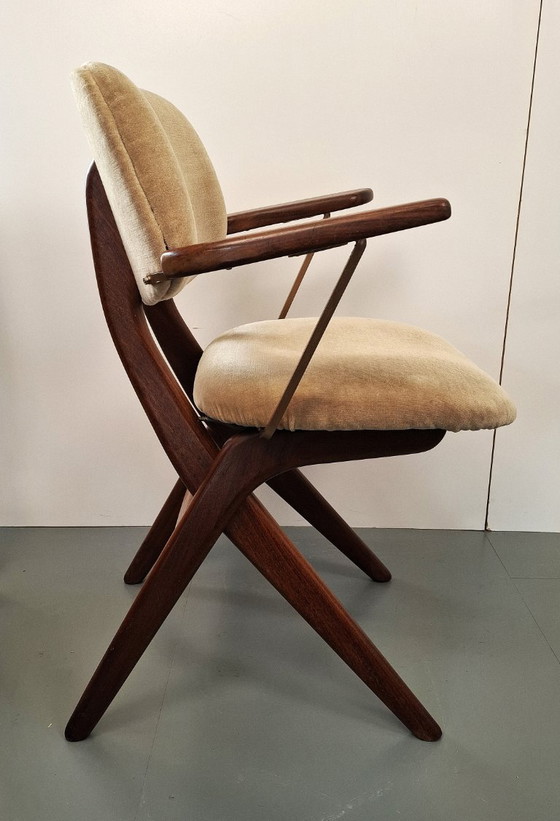 Image 1 of Fauteuils Van Teeffelen "Ciseaux" pour Webe
