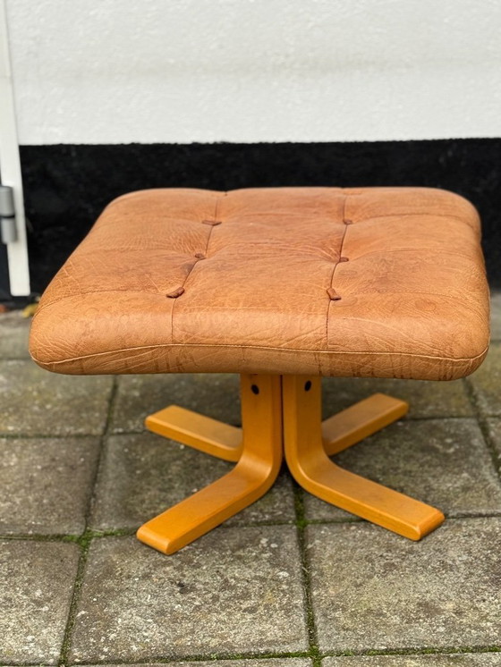 Image 1 of Pouf vintage Westnofa