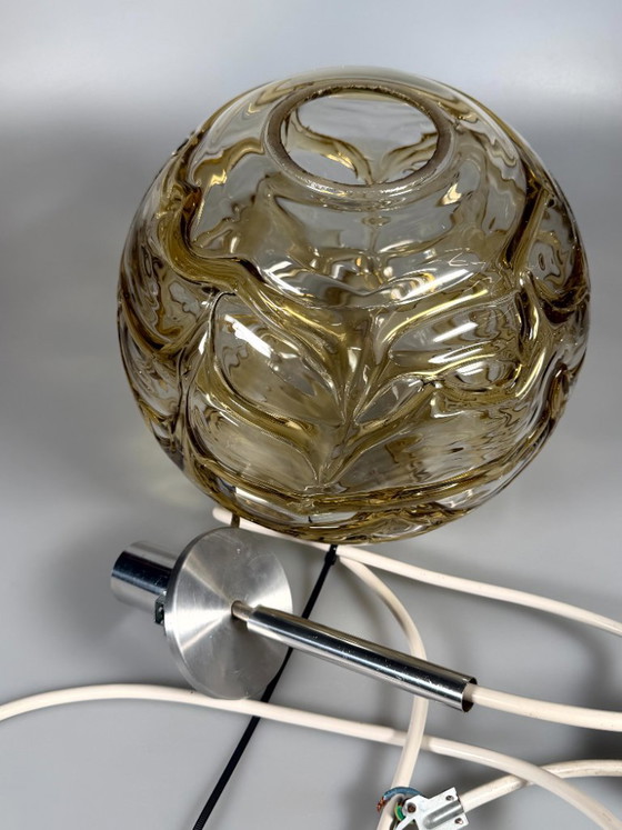 Lampada a sospensione Globe degli anni '60/'70 di Doria Leuchten, Germania. – Lampade a sospensione, Metal (photo 12 of 14)
