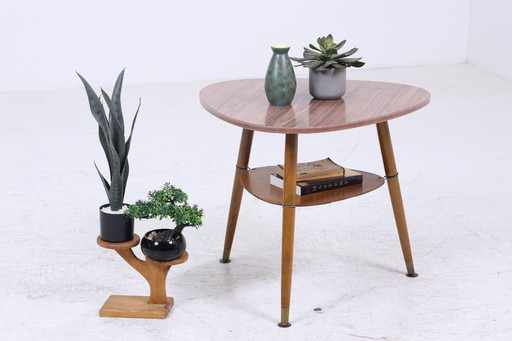 Vintage side table | Mid - Century coffee table | Telephone table 60s #07-24