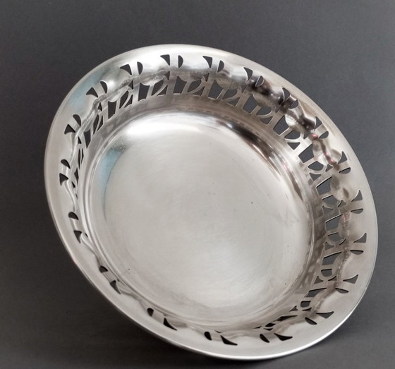 Image 1 of Josef Hoffmann art-deco/wiener werkstatte 'Rosenschale' - Alessi 1905/1983