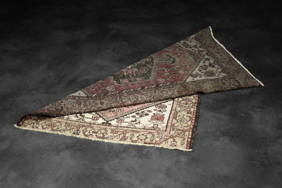 Image 1 of Vintage Hand-Woven Middle Eastern Oriental Hamadan Rug, 1960s