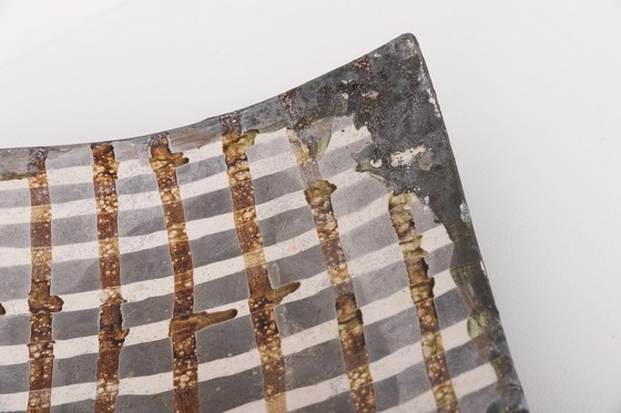 Image 1 of Sculptural ceramic dish plate, Sicily