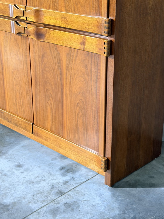 Walnut Cabinet Frans Xavier Sproll, Switzerland, 1960s – Sideboard cabinet, Wood (photo 4 of 6)