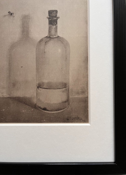 Jan Mankes 1889-1920 / Originele Heliogravure Oliefleschje 1923
