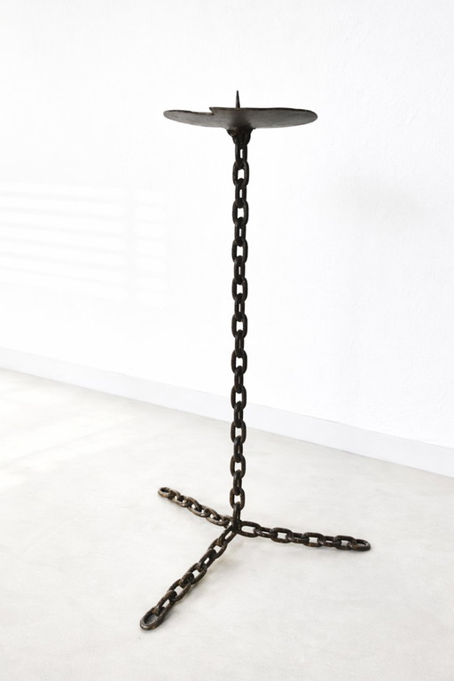 chandelier brutaliste 70 cm