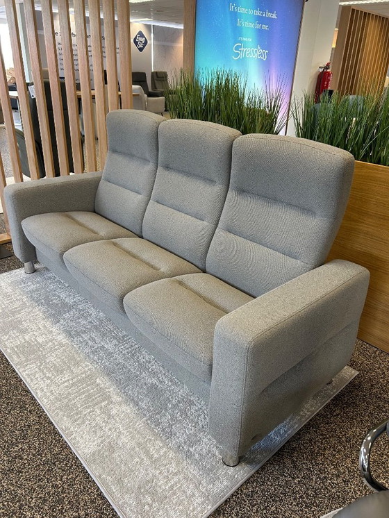 Image 1 of Stressless Wave 3-zits hoog nieuw
