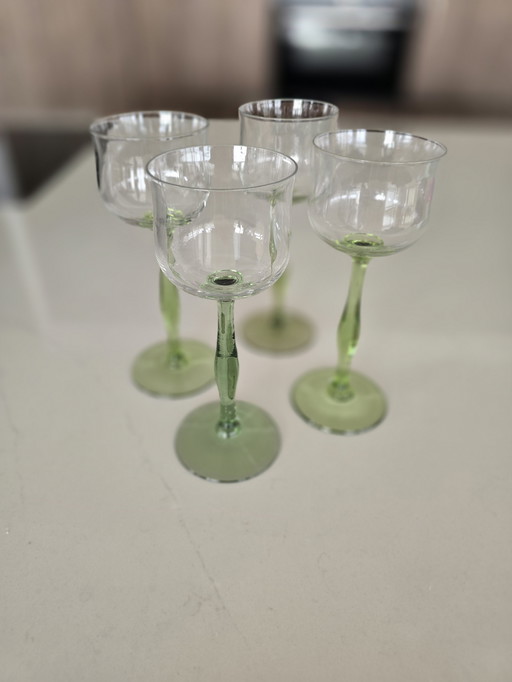 4 Vintage Glasses