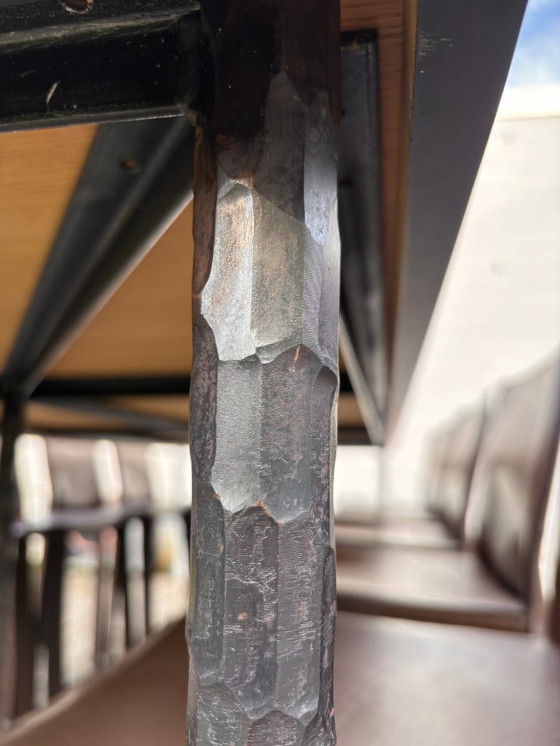 Image 1 of Table de salle à manger en bois de rose sur mesure