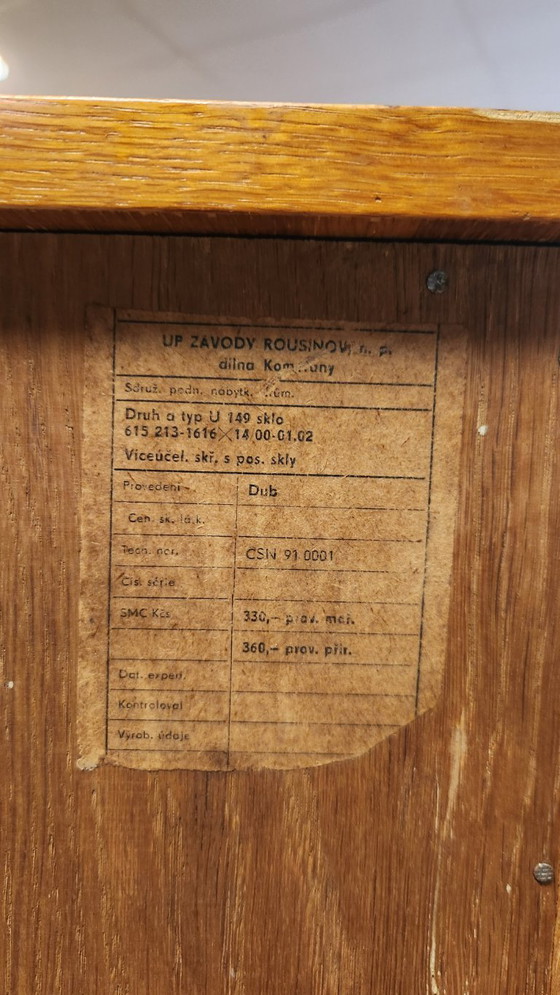 Image 1 of Vitrina antigua de cristal ahumado