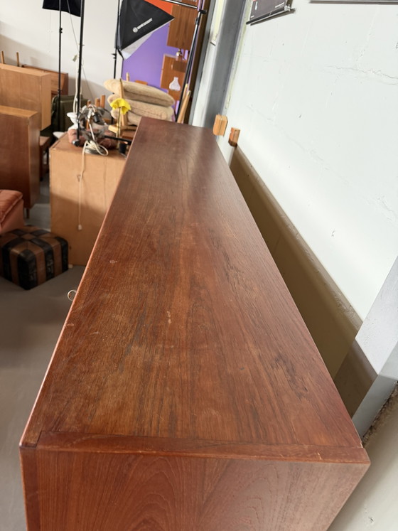 Credenza alta in teak vintage, design Riestenpatt. – Credenze alte, Wood (photo 8 of 8)