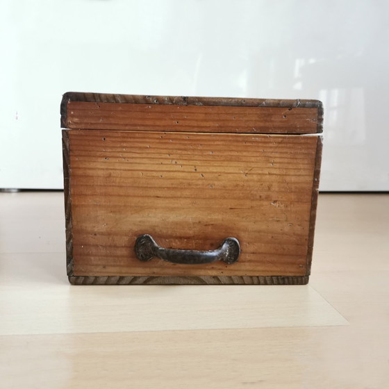 Image 1 of BOÎTE SÉCHOIR À TABAC MODERNISTE - ANNÉE 1897